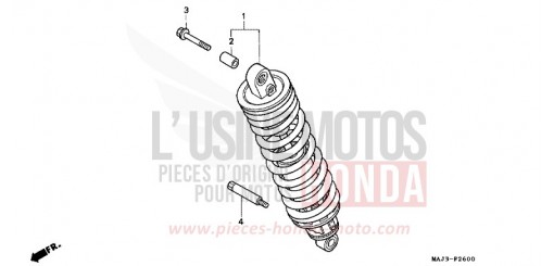 REAR CUSHION ST1100AS de 1995